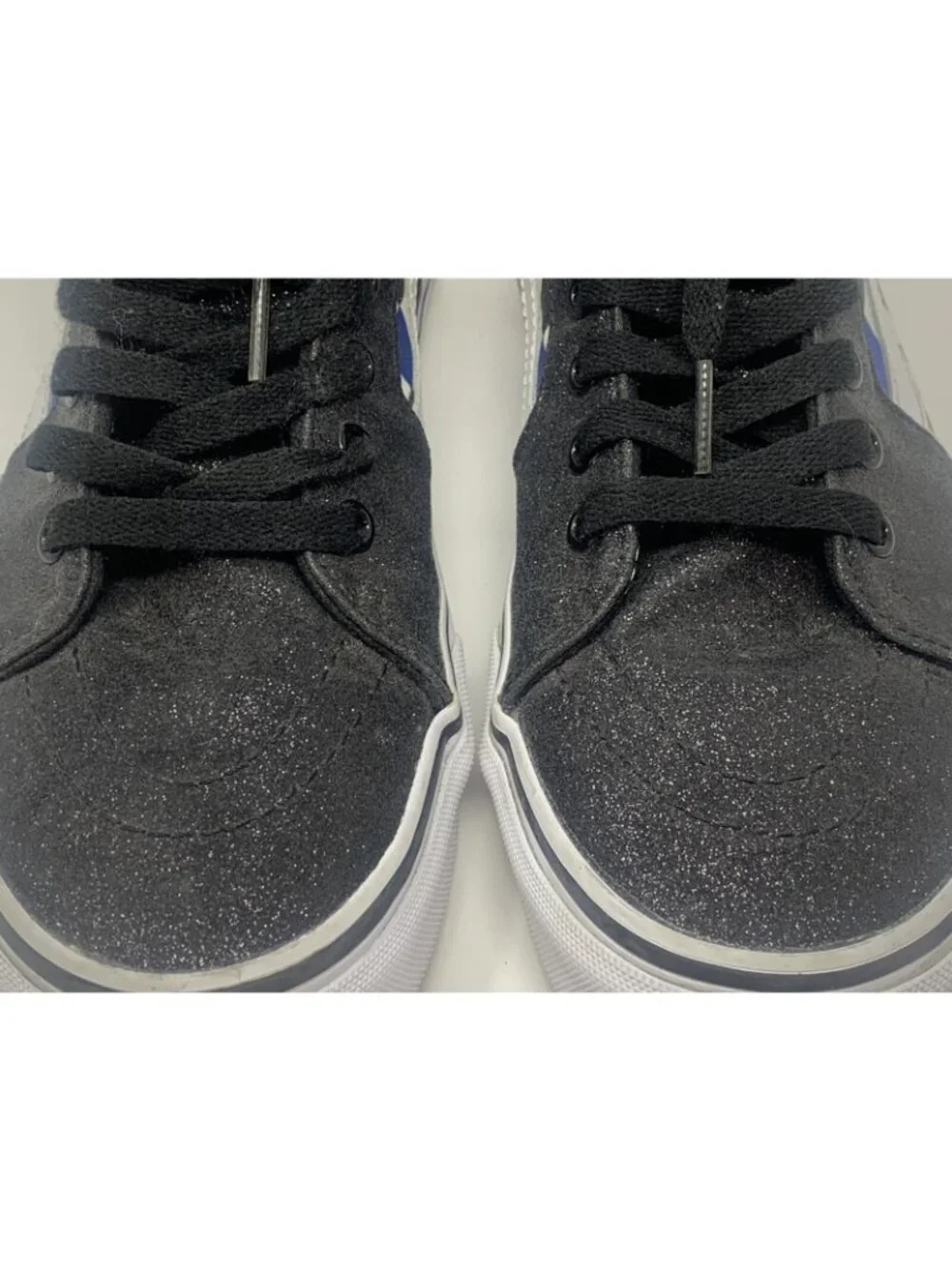 Vans Hi-Tops Checkered Glitter 8.5 Men’s 10 Women’s Skateboard Sneakers Shoes